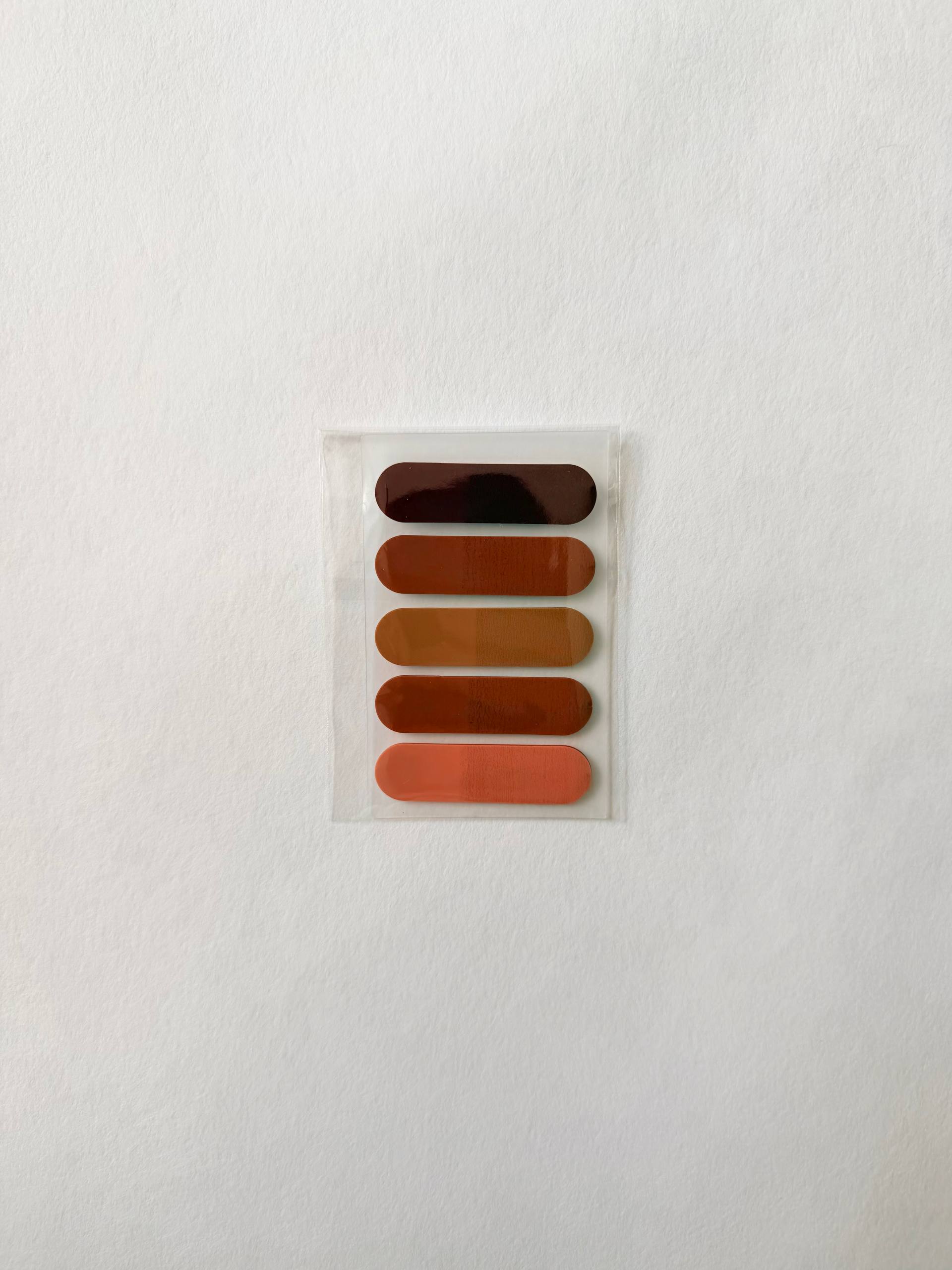 Minimalistische Seitenmarker